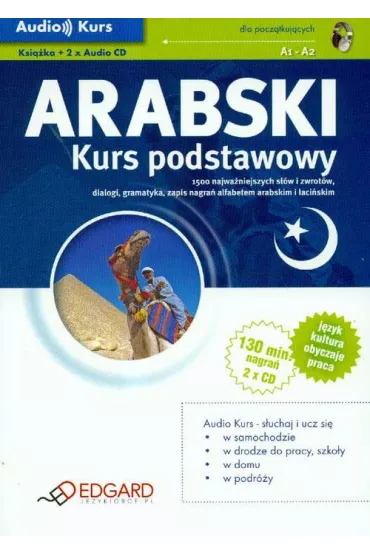 Arabski. Kurs podstawowy. Poziom A1-A2. Ksi��ka + nagrania MP3
