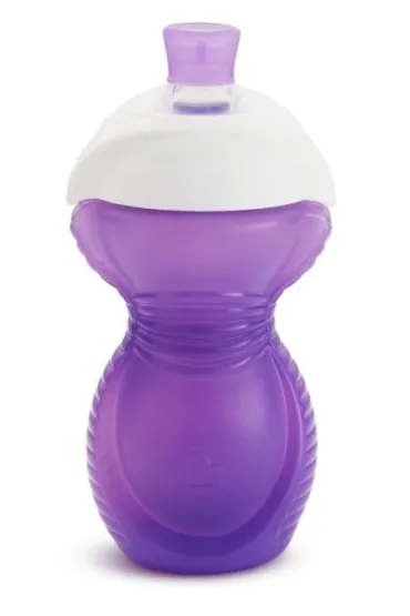 Kubek treningowy z ustnikiem odpornym na gryzienie Munchkin 237ml fioletowy