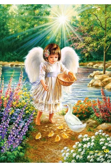 Puzzle 500 el. Ciep�o anio�a Castorland