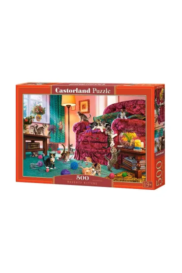 Puzzle 500 el. Niegrzeczne koci�ta Castorland