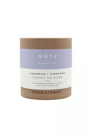 Teministeriet Note Liquorice Cinnamon Organic Herbata zioowa 20 x 1.5 g Bio