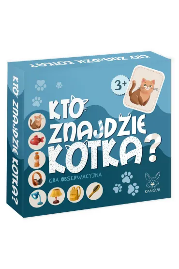 Kto znajdzie kotka? Gra obserwacyjna Kangur