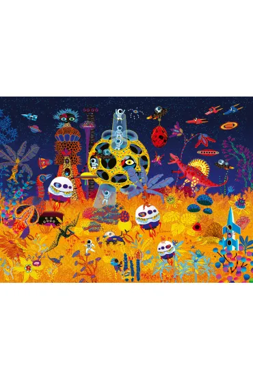 Puzzle dla dzieci 300 el. 2D Obcy Ravensburger