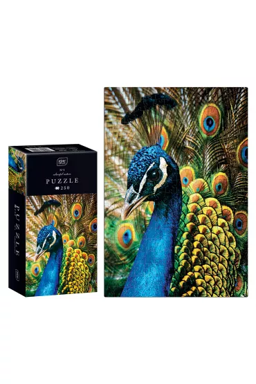 Puzzle 250 el. Colourful Nature 1 Peacock Interdruk