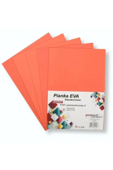 Penword Pianka standard A4 Eva pomara�czowa 5 szt