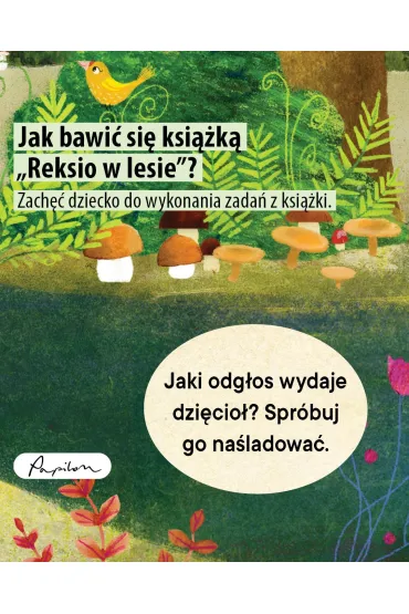 Reksio w lesie. Ksi��ka z okienkami - Maria Szarf