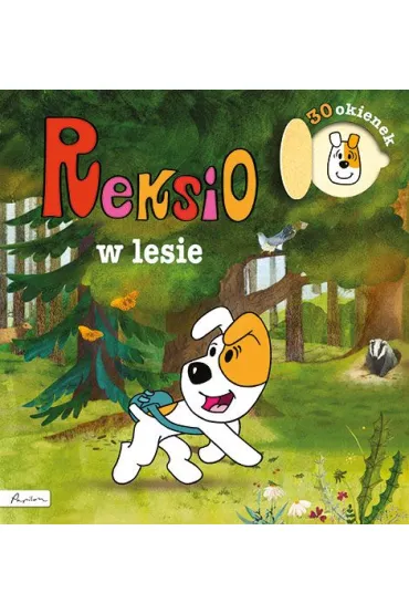 Reksio w lesie. Ksi��ka z okienkami - Maria Szarf