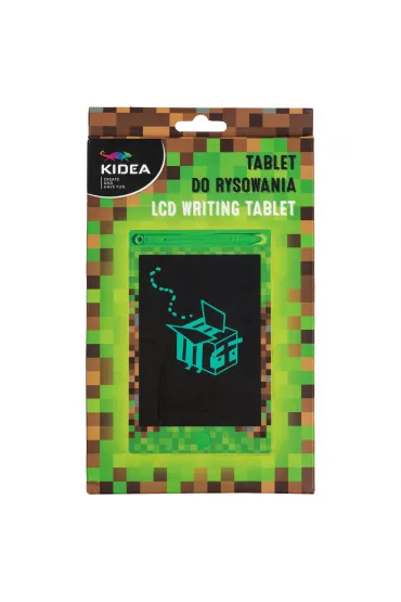 Kidea Tablica do rysowania 3D LED Minecraft Derform
