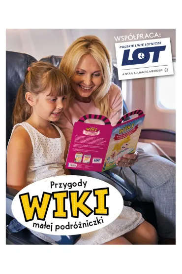 Przygody Wiki, ma�ej podr�niczki. Wiki i jej pierwszy lot samolotem - Milena  Deptuch-Peszek