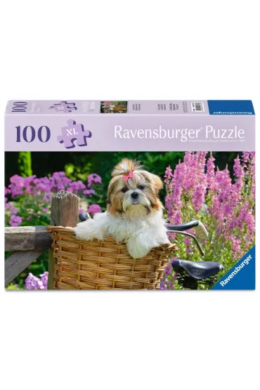 Puzzle 100 Little Dog FW Ravensburger