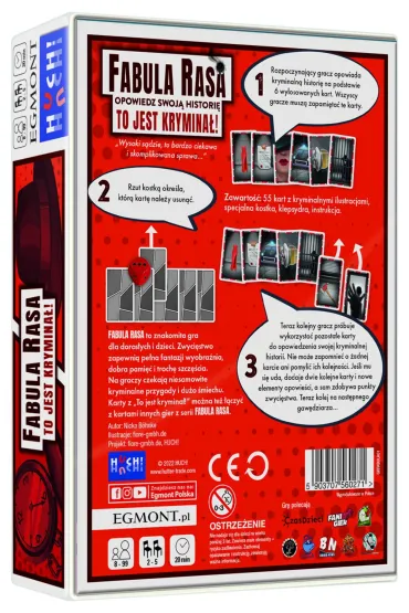 Fabula Rasa To jest krymina�! Egmont - Nicko Bohnke