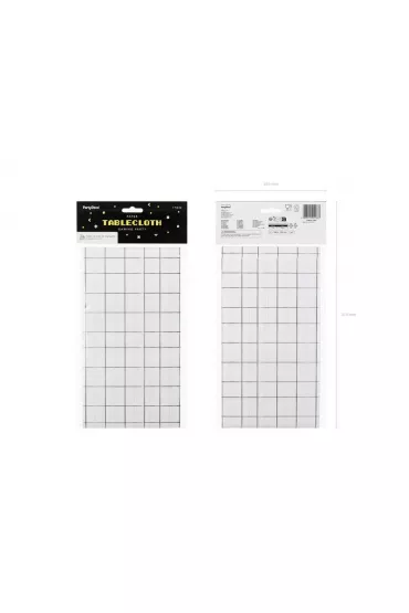 PartyDeco Obrus papierowy Game mix 180x120cm