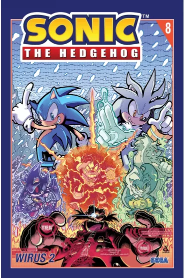Wirus 2. Sonic the Hedgehog. Tom 8 - Ian Flynn, Diana Skelly, Jack Lawrence