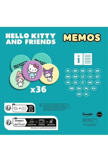 Memos Hello Kitty TREFL