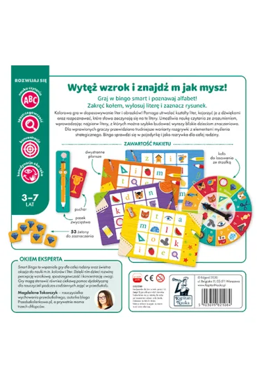 Kapitan Nauka. Alfabet. Smart Bingo Edgard - Izabela  Go�aszewska