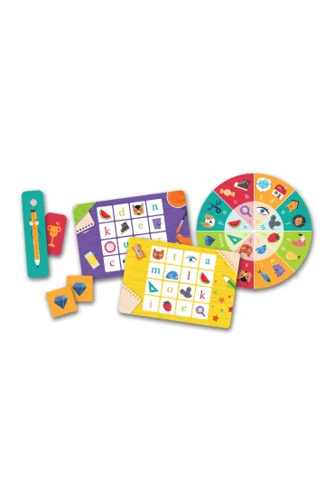 Kapitan Nauka. Alfabet. Smart Bingo Edgard - Izabela  Go�aszewska