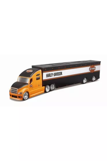 MAISTO 11516-76 Harley Davidson Ci�ar�wka pomara�czowo-czarno-bia�a p6