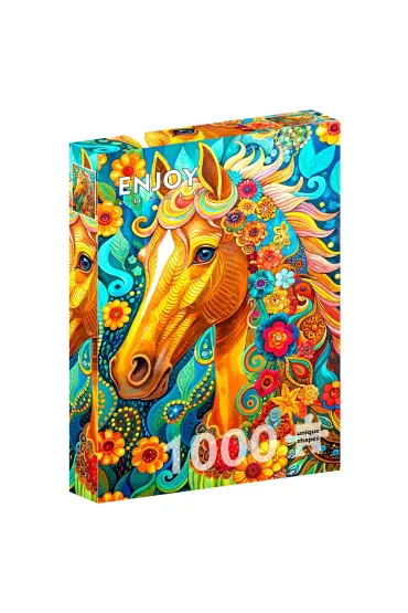 Puzzle 1000 Kwitn�ca ko�ska grzywa Enjoy