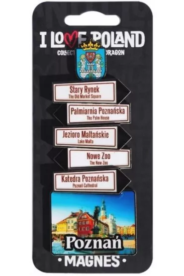 Pan Dragon Magnes Pozna� ILP-MAG-C-POZ-21