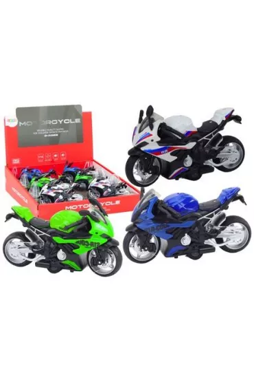 Motocykl sportowy nap�d frykcyjny MIX LeanToys