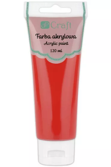 Dalprint Farba akrylowa hot red 120 ml