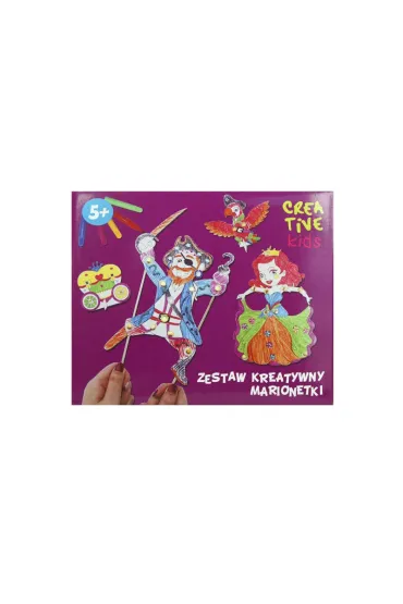 Zestaw kreatywny Marionetki CREATIVE KIDS incood.