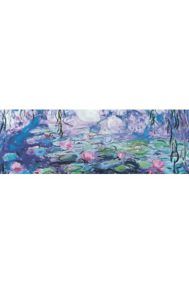 Puzzle panoramiczne 1000 el. Claude Monet, Lilie wodne Eurographics