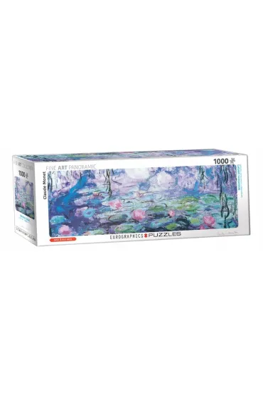 Puzzle panoramiczne 1000 el. Claude Monet, Lilie wodne Eurographics