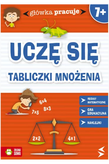G��wka pracuje. Ucz� si� tabliczki mno�enia