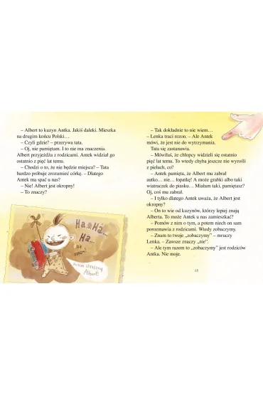 O Lence, Antku i okropnym Albercie - Beata Ostrowicka