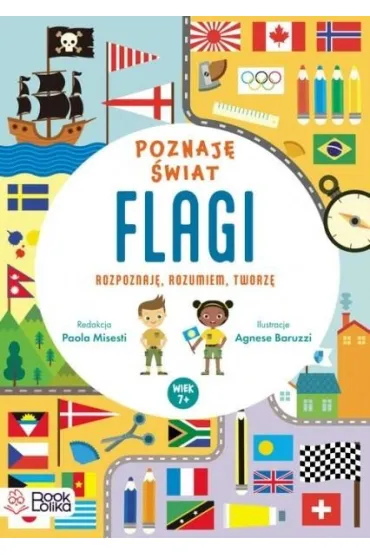 Flagi. Poznaj� �wiat z naklejkami - Paola Misesti