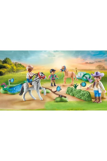 Playmobil Horses of Waterfall Turniej kucyk�w 71495