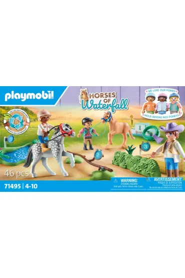 Playmobil Horses of Waterfall Turniej kucyk�w 71495