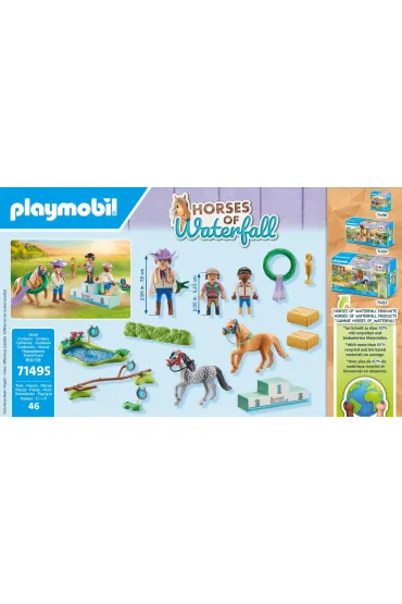 Playmobil Horses of Waterfall Turniej kucyk�w 71495