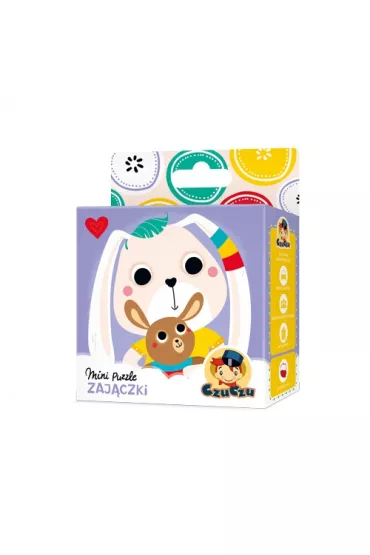 CzuCzu Mini puzzle Zaj�czki Bright Junior Media