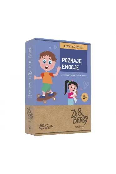 Zu&Berry. Poznaj� emocje. Gra memo Muduko