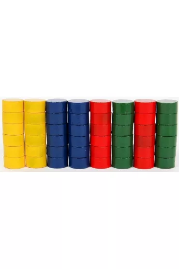 Fandy Magnesy kolorowe 10mm 48 szt.