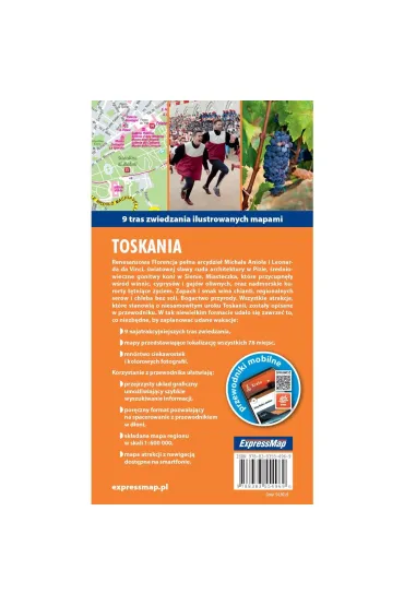 Toskania light przewodnik + mapa