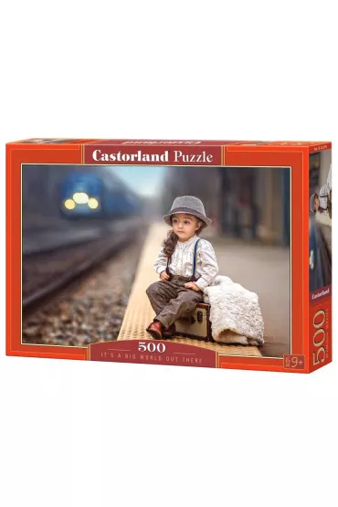 Puzzle 500 el. It"s a Big WAorld Out There Castorland