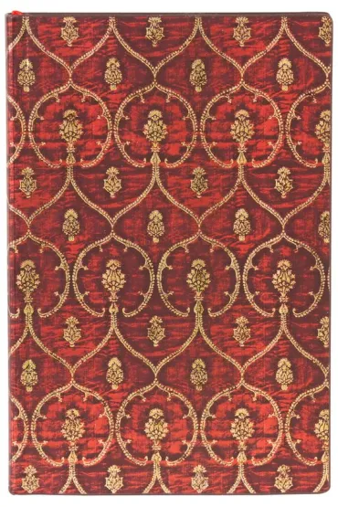 Paperblanks Red Velvet Notatnik Red Velvet Mini Flexi linia