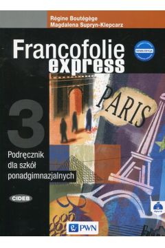 Francofolie express 3 Nowa edycja SB + CD PWN