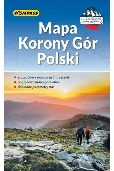Mapa Korony G�r Polski laminat