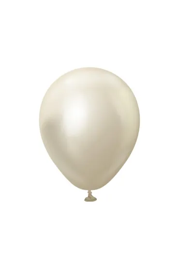 Godan Balony Kalisan mirror bia�o-z�ote 100 szt