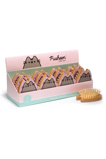 Puckator Szczotka do w�os�w bambusowa Pusheen