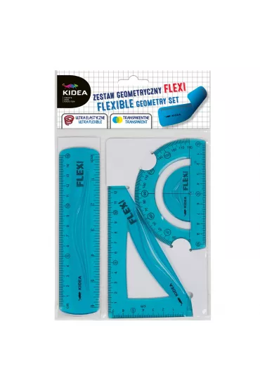Derform Zestaw geometryczny Flexi Kidea 3 el.