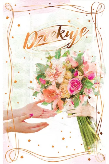 AbCard Kartka okoliczno�ciowa Dzi�kuj� ICG16