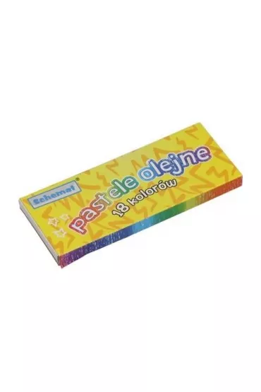 Schemat Pastele olejne 18 kolor�w 18 szt.