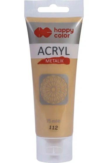 Happy Color Farba akrylowa metalik blade z�oto 75ml