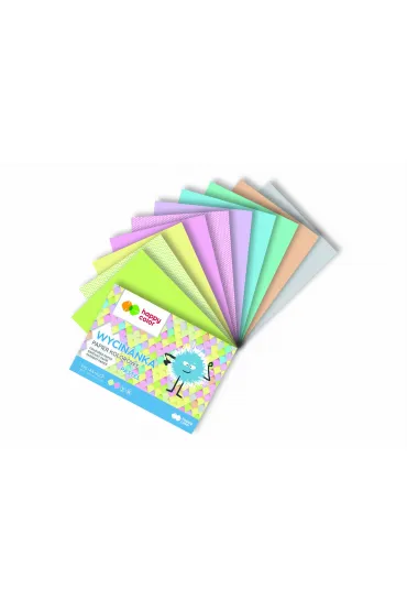 Happy Color Blok Wycinanka Pastel A5 100g 10 kartek
