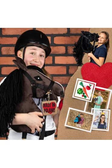 Hobby Horse Skippi. Ko� na kiju gniady